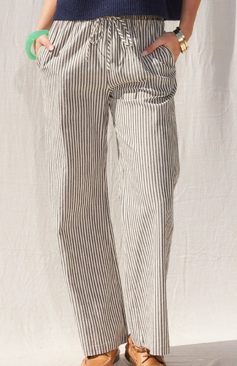 Striped Linen Pants
