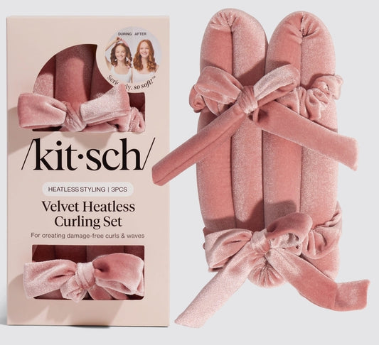 Velvet Heatless Curling Set