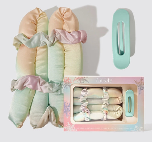 Holiday Satin Styling Set