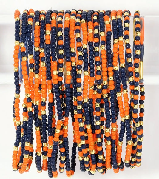 Beaded Game Day Bracelet
