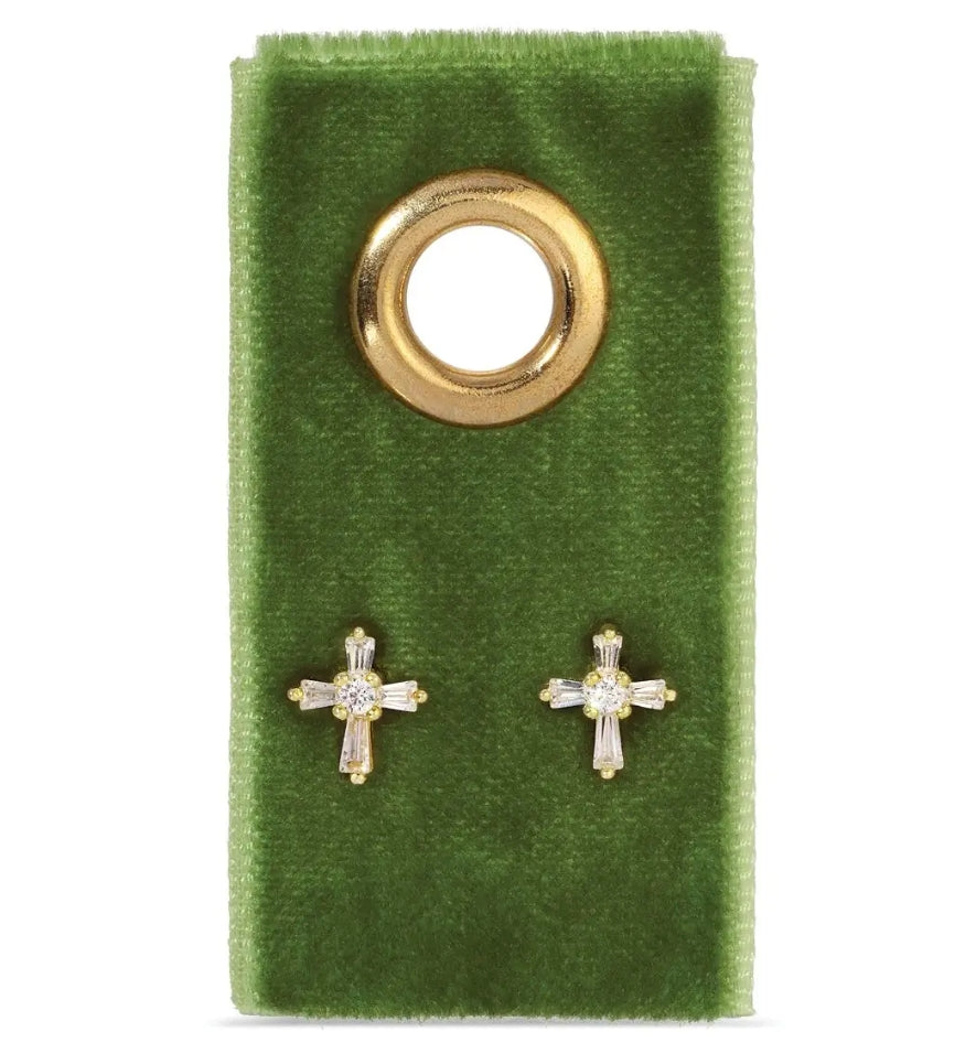 Velvet Tag Studs