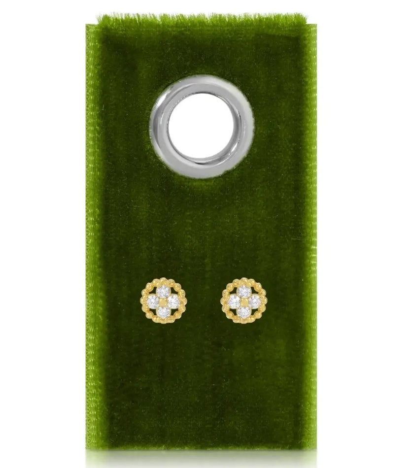 Velvet Tag Studs