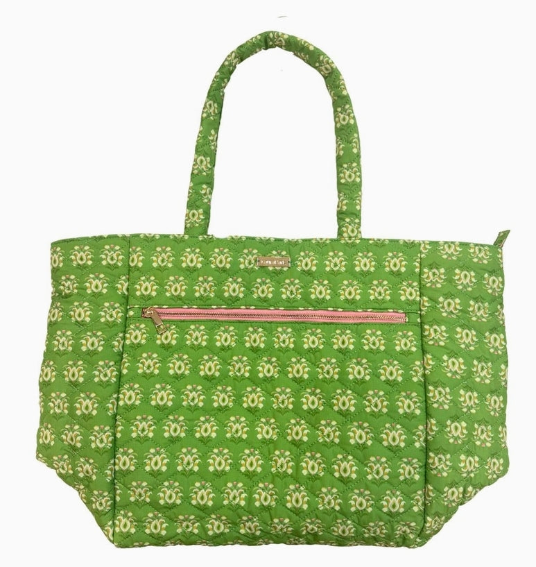 Laura Park Quilted Tote Bag