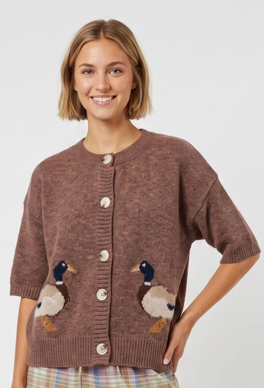 Mallard Button Up Cardigan