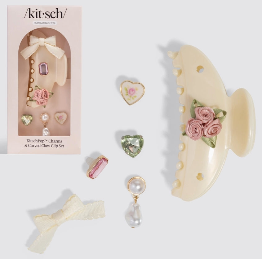 Kitsch: Kitschpop™️Curved Claw Clip 7pc Set