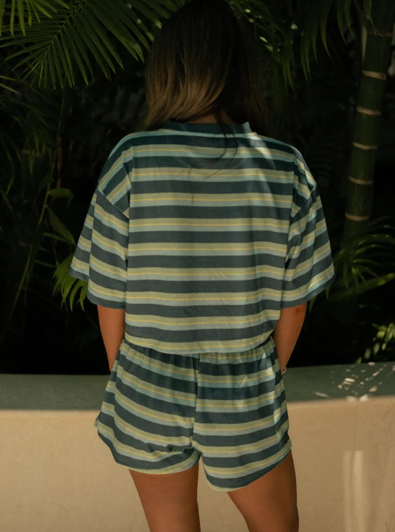 Tribe Kelley: Way Down South - Striped Boxer Shorts