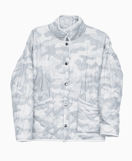Muted Camo Quilted Jacket