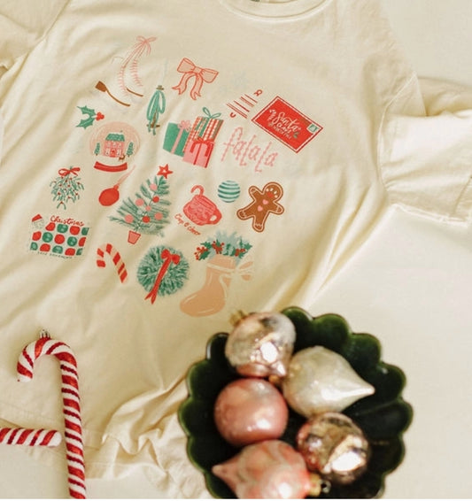 Christmas Collage Tee