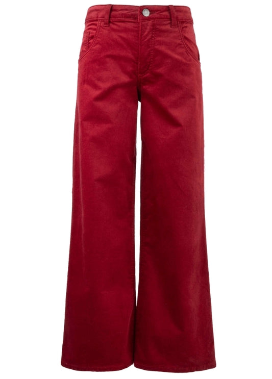 KUT: High Rise Flare Velveteen