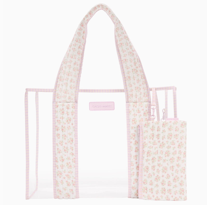 Case-Mate Quilted Ditsy Floral Jelly Tote Bag