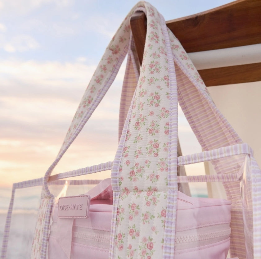 Case-Mate Quilted Ditsy Floral Jelly Tote Bag