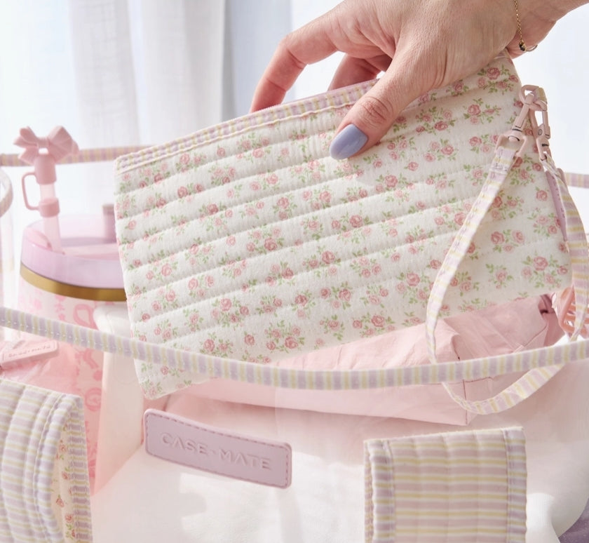 Case-Mate Quilted Ditsy Floral Jelly Tote Bag
