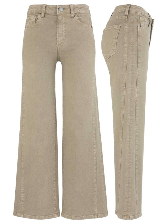 Kut: Meg HR Wide Leg Side Panel