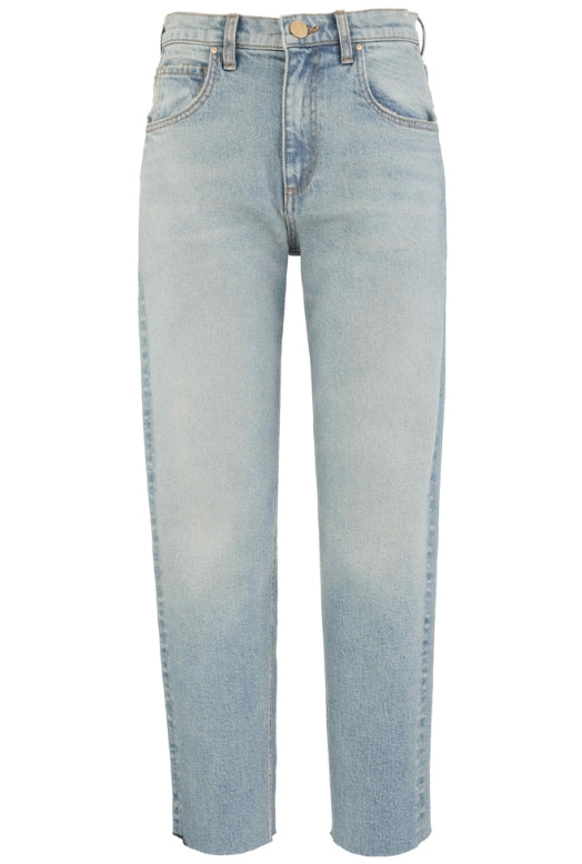 KUT: Kit HR Baggy Straight Raw Hem Ankle Jeans
