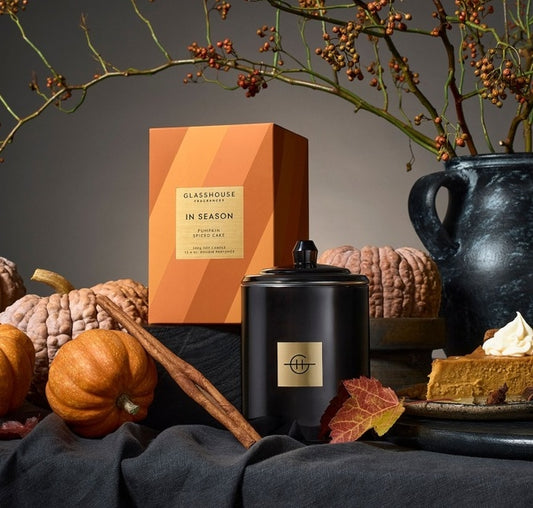Glasshouse Pumpkin Spiced Cake Candle
