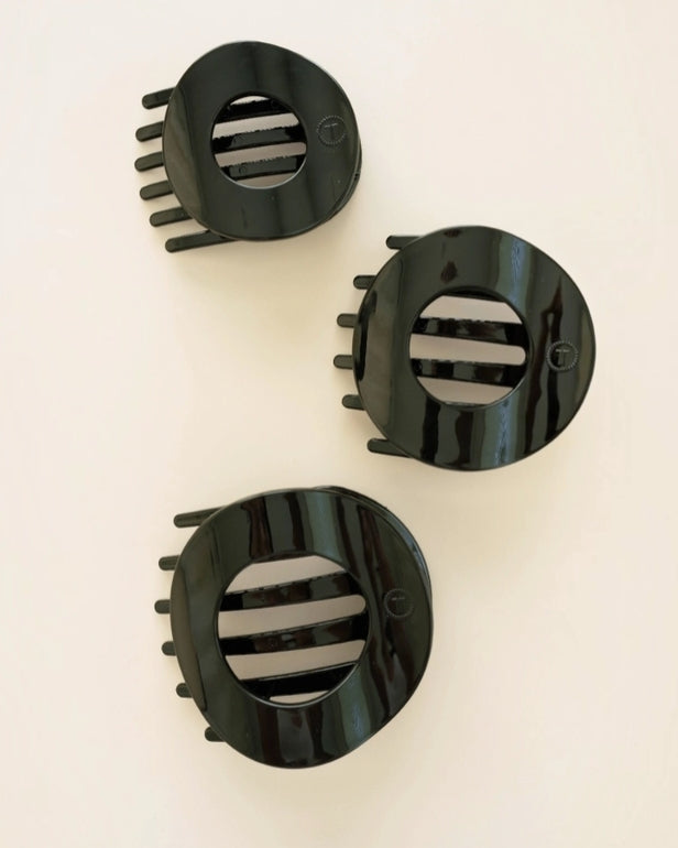 Teleties: Flat Circle Hair Clip