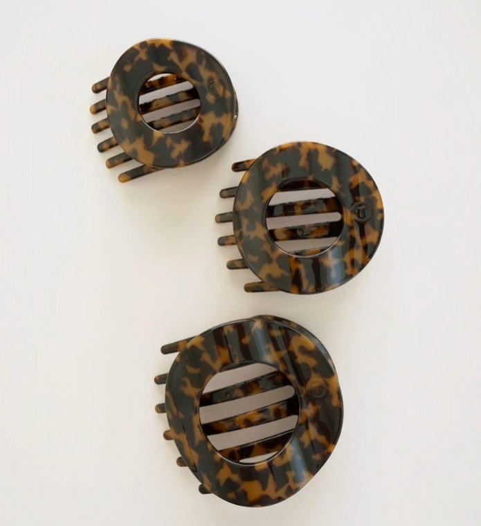 Teleties: Flat Circle Hair Clip