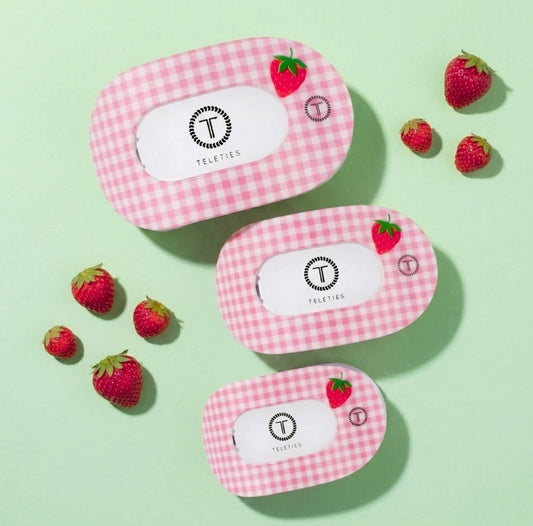 Teleties Strawberry Flat Hair Clip