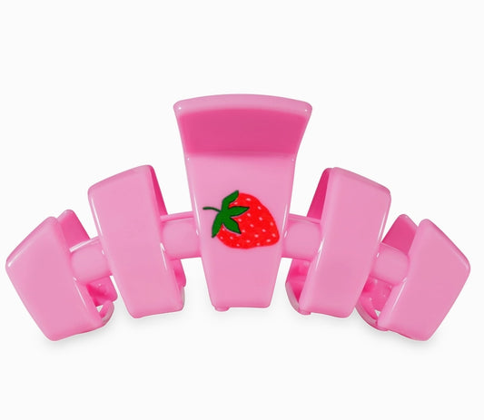 Teleties Classic Strawberry Hair Clip