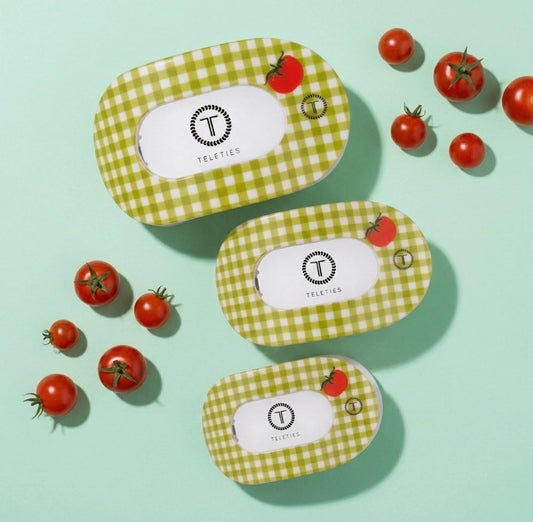 Teleties Tomato Flat Hair Clip