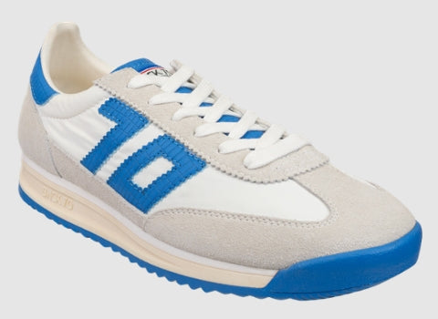 Back 70 Barkley Jogger in White/French Blue