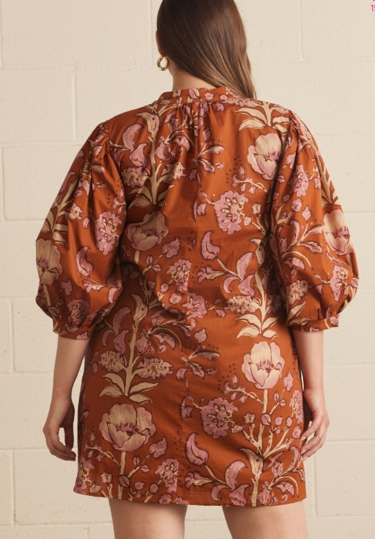 Falling For Florals Mini Dress