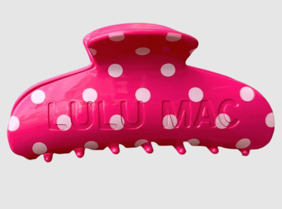 LULU MAC: Polka Dot Hair Clips