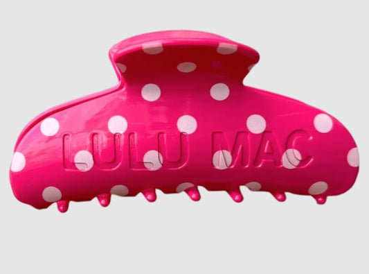 LULU MAC: Polka Dot Hair Clips