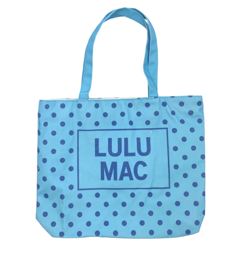 LULU MAC: Polka Dot Tote