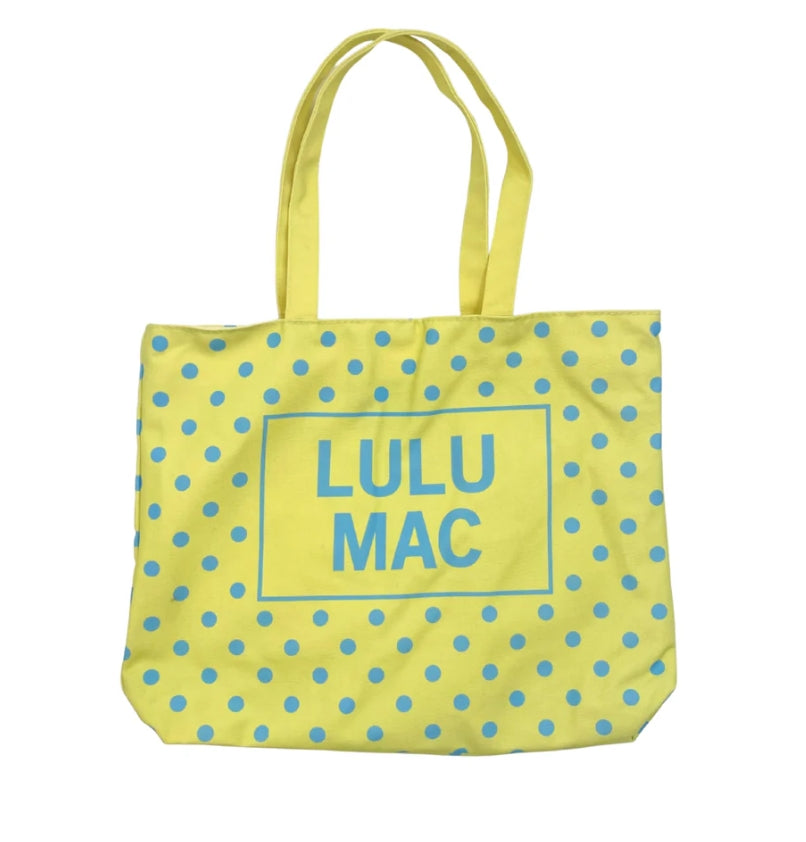 LULU MAC: Polka Dot Tote