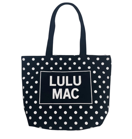 LULU MAC: Polka Dot Tote