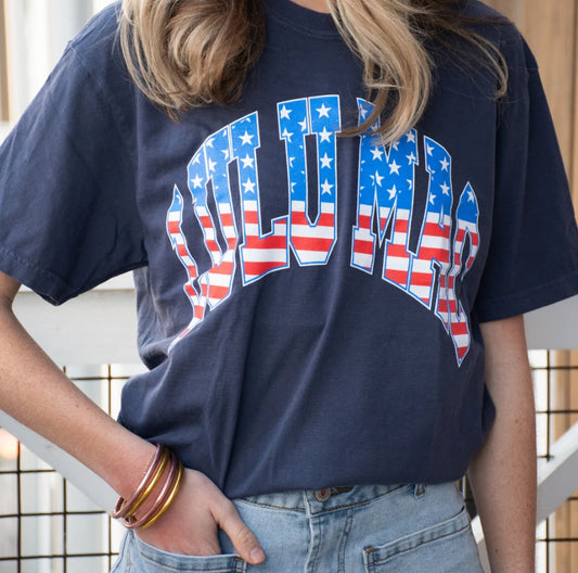 LULU MAC: Stars & Stripes Tee