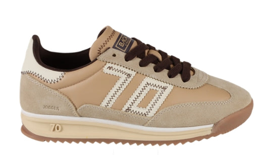 Back 70 Streetwear Jogger Z in Beige Milk
