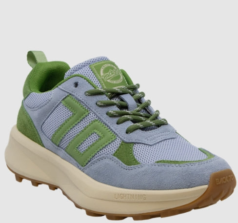 Back 70 Lightning Sneaker in Sky Light Green