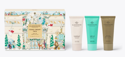 Glasshouse Hand Cream Trio