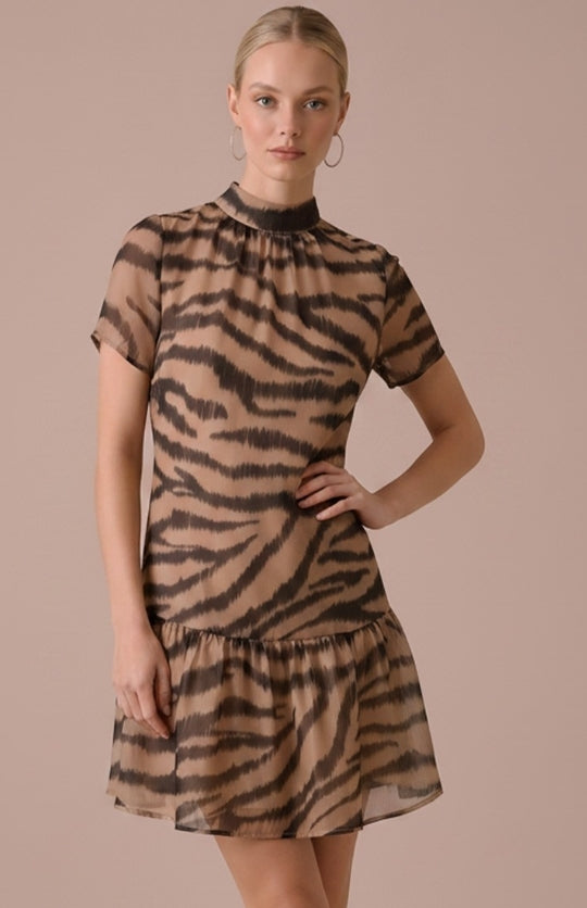 Tiger Organza Dress