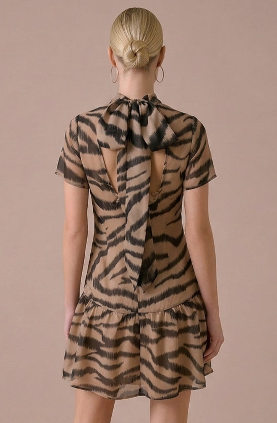 Tiger Organza Dress