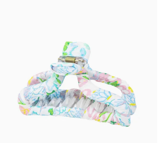 Lilly Pulitzer Fabric Claw Clip