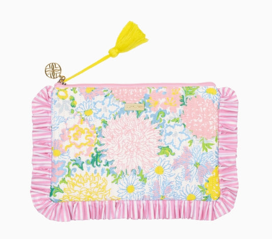 Lilly Pulitzer Ruffle Pouch