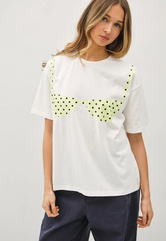 Sandy Bikini Patchwork Tee
