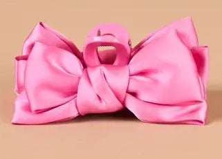 Mini Satin Claw Clip