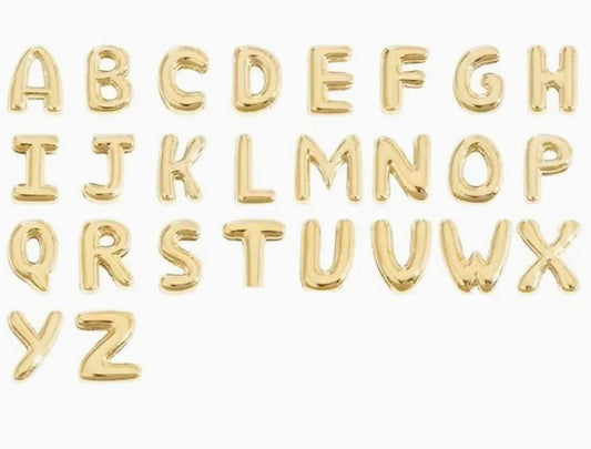 Gold Slider Initials