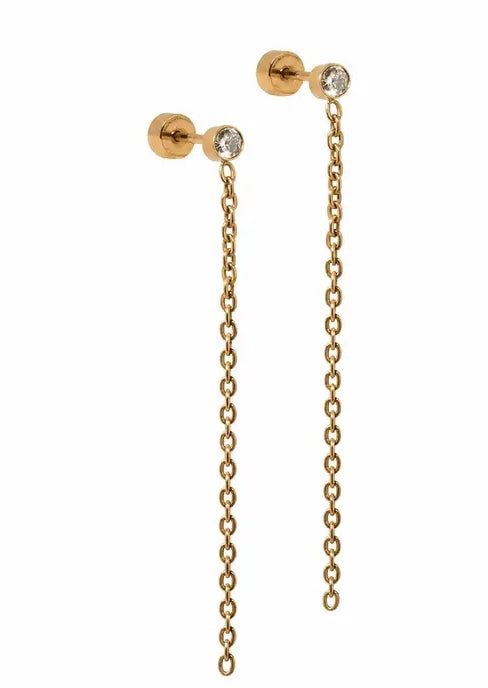 Screwback Stud Earrings