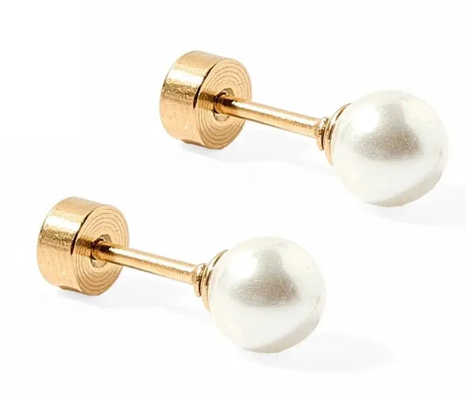 Screwback Stud Earrings