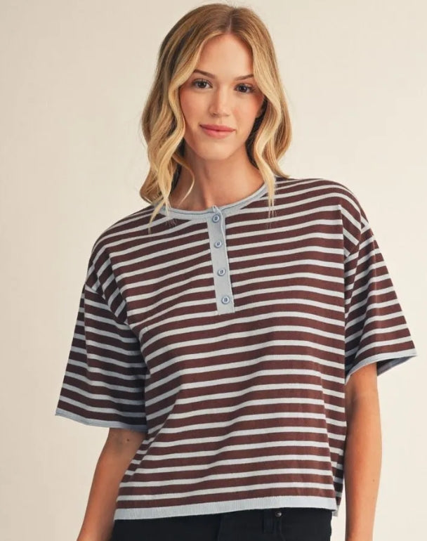 Lennon Stripe Sweater