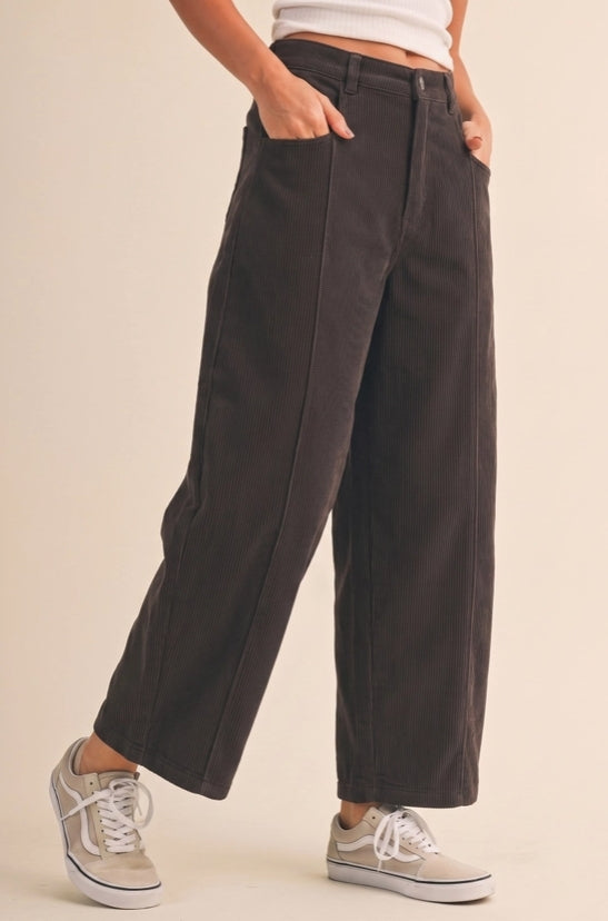 Corduroy Barrel Pants