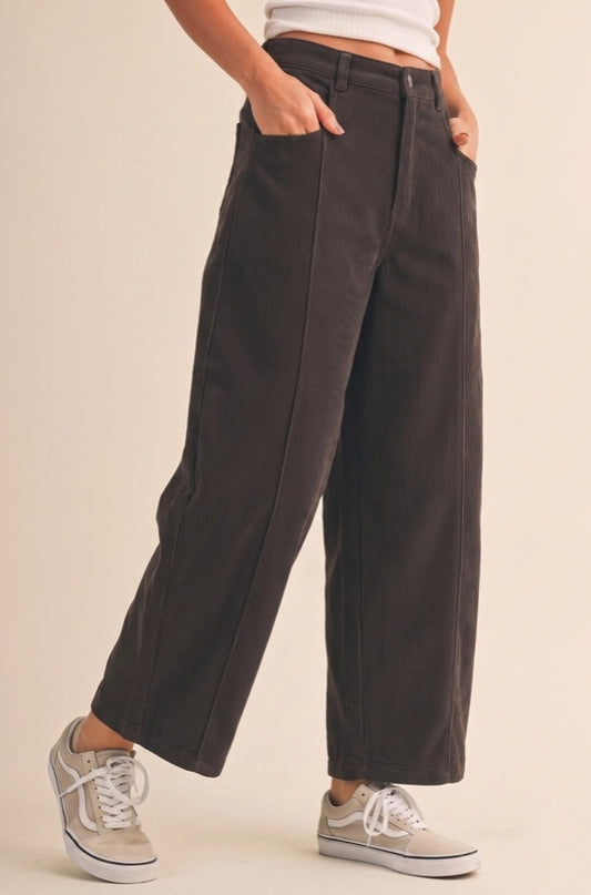 Corduroy Barrel Pants