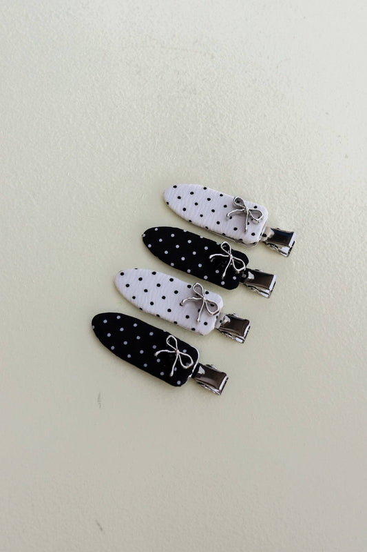 POLKA DOT GRWM CLIP (PACK OF 2)