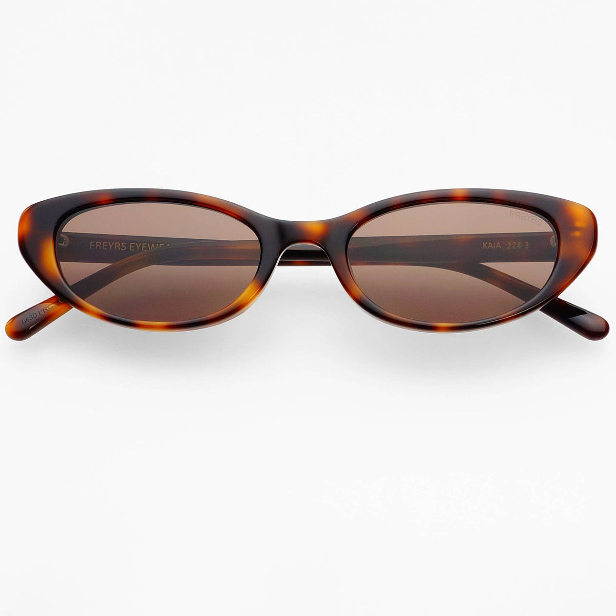 Kaia Cat Eye Sunglasses: Tortoise
