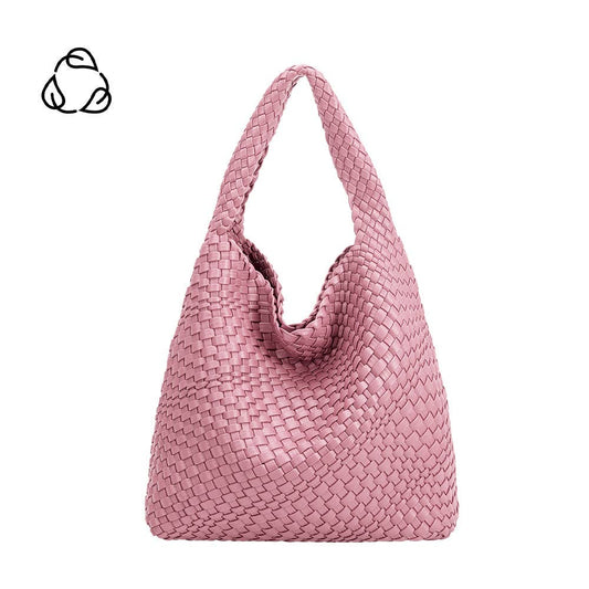 Johanna Orchid Recycled Vegan Leather Shoulder Bag